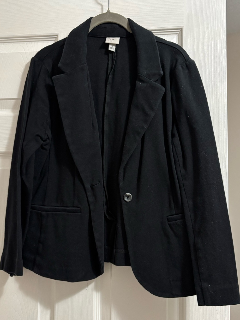 a new day Black Single-Button Women's Blazer